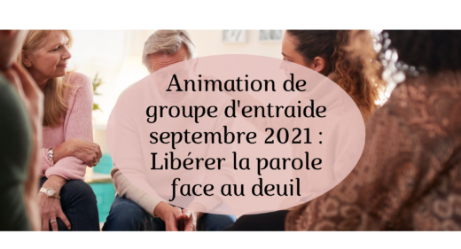 Groupe d'entraide anumés par Marie Louise Dufag